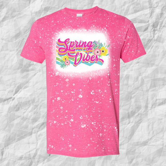 Spring Sublimated Pink Tee Large - Picture 1 of 2